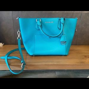 Michael Kors medium tote/bucket bag TEAL
